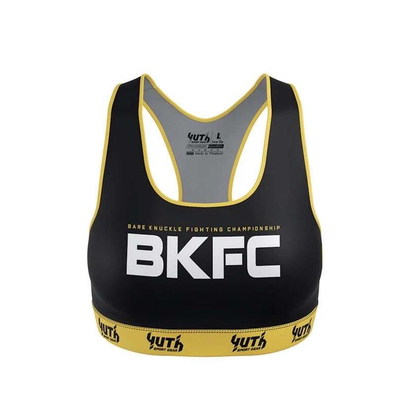 A collection of boxing and Muay Thai equipment including gloves, punching bag, and hand wrap made in Thailand, top bands such as Fightworld, Yuth, Danger, WBC, BKFC, Shinguards, Muay Thai, MMA Shorts and Equipments.