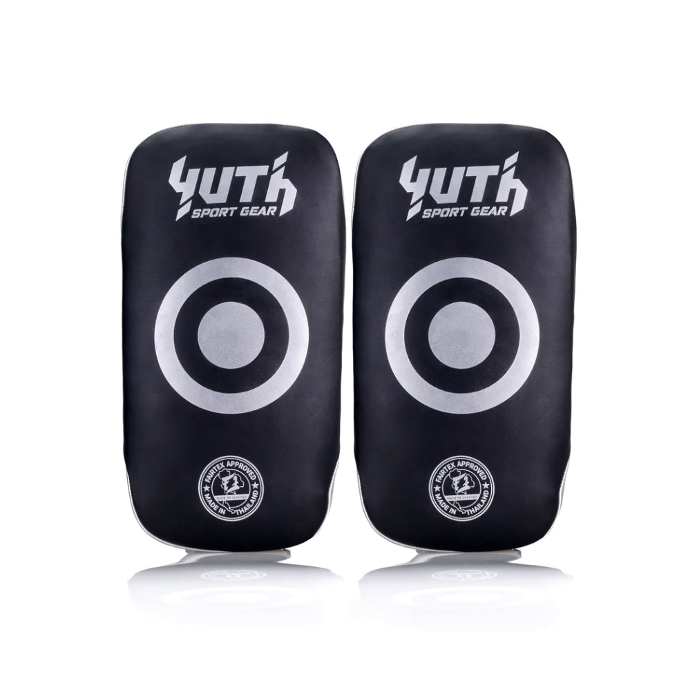 A collection of boxing and Muay Thai equipment including gloves, punching bag, and hand wrap made in Thailand, top bands such as Fightworld, Yuth, Danger, WBC, BKFC, Shinguards, Muay Thai, MMA Shorts and Equipments.