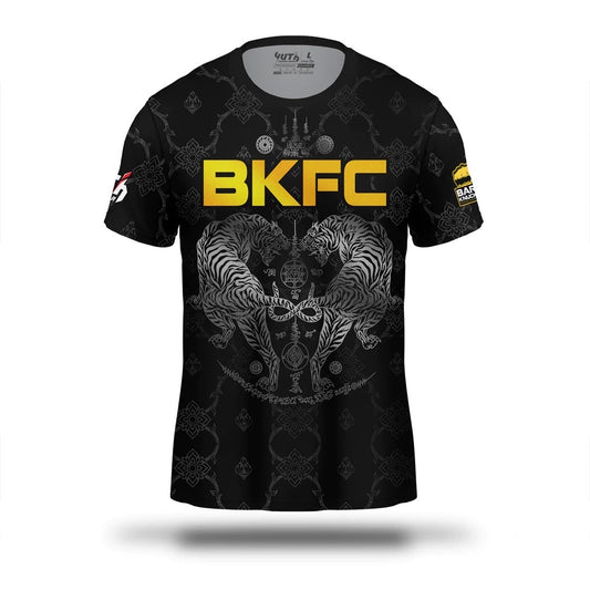 A collection of boxing and Muay Thai equipment including gloves, punching bag, and hand wrap made in Thailand, top bands such as Fightworld, Yuth, Danger, WBC, BKFC, Shinguards, Muay Thai, MMA Shorts and Equipments.