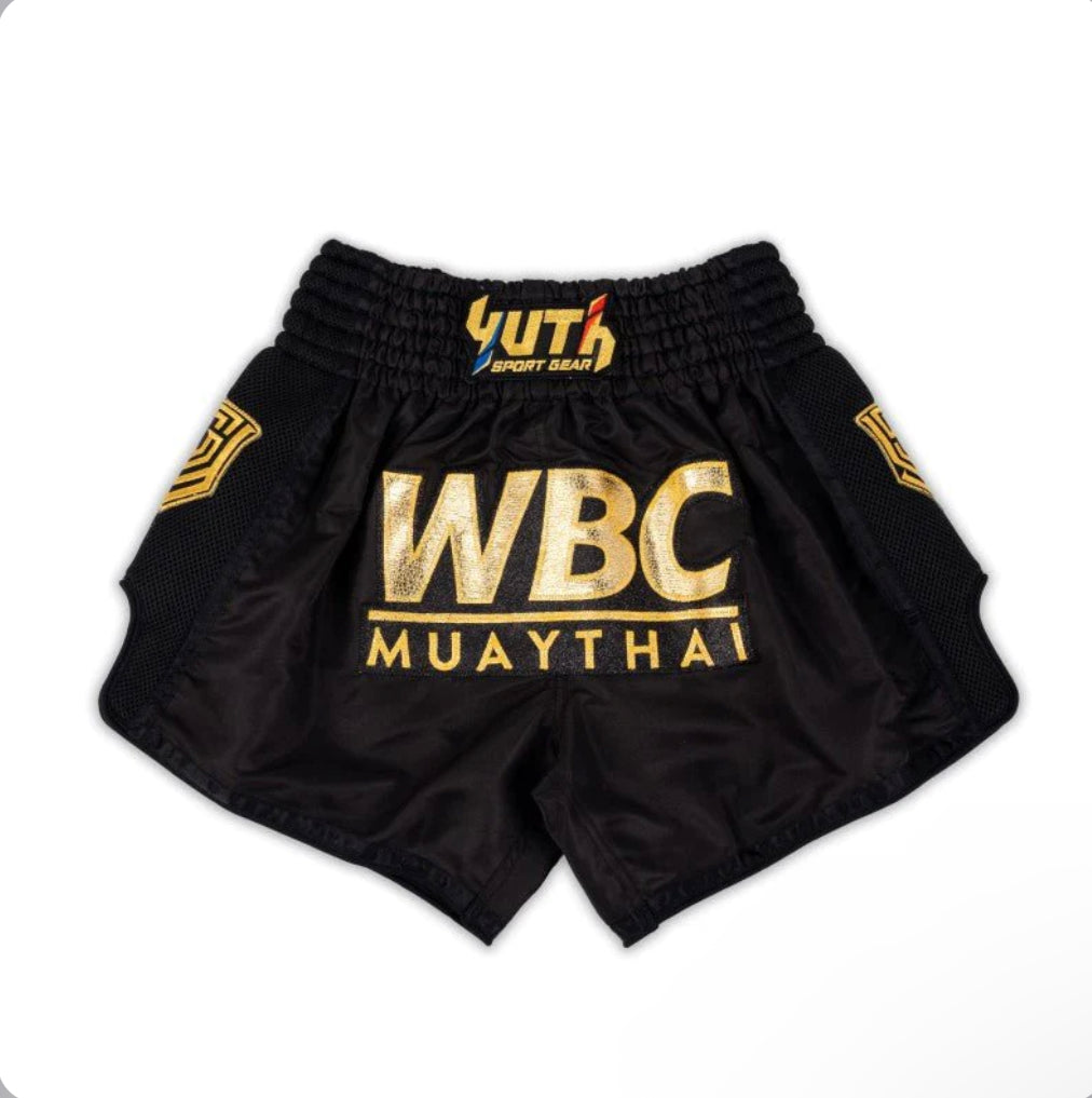 Yuth Sport Gear shorts black front