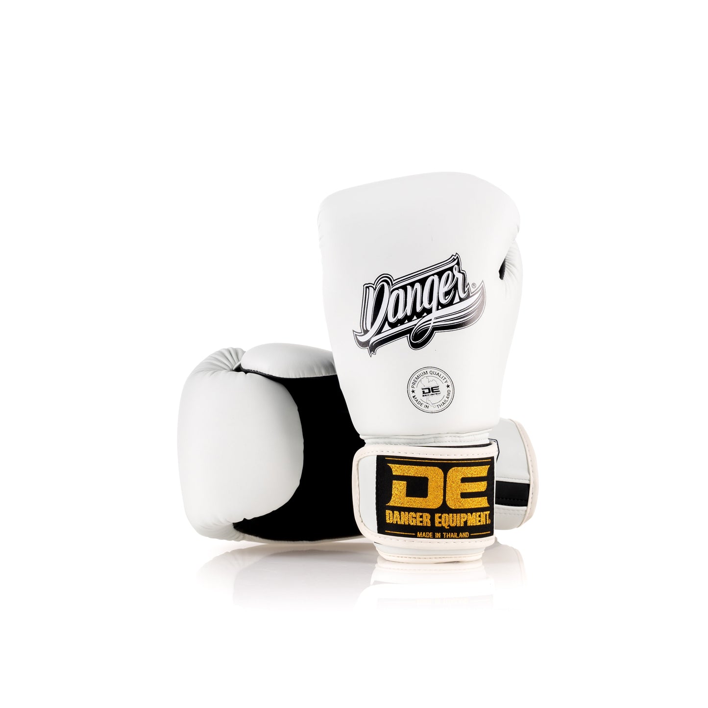 A collection of boxing and Muay Thai equipment including gloves, punching bag, and hand wrap made in Thailand, top bands such as Fightworld, Yuth, Danger, WBC, BKFC, Shinguards, Muay Thai, MMA Shorts and Equipments.