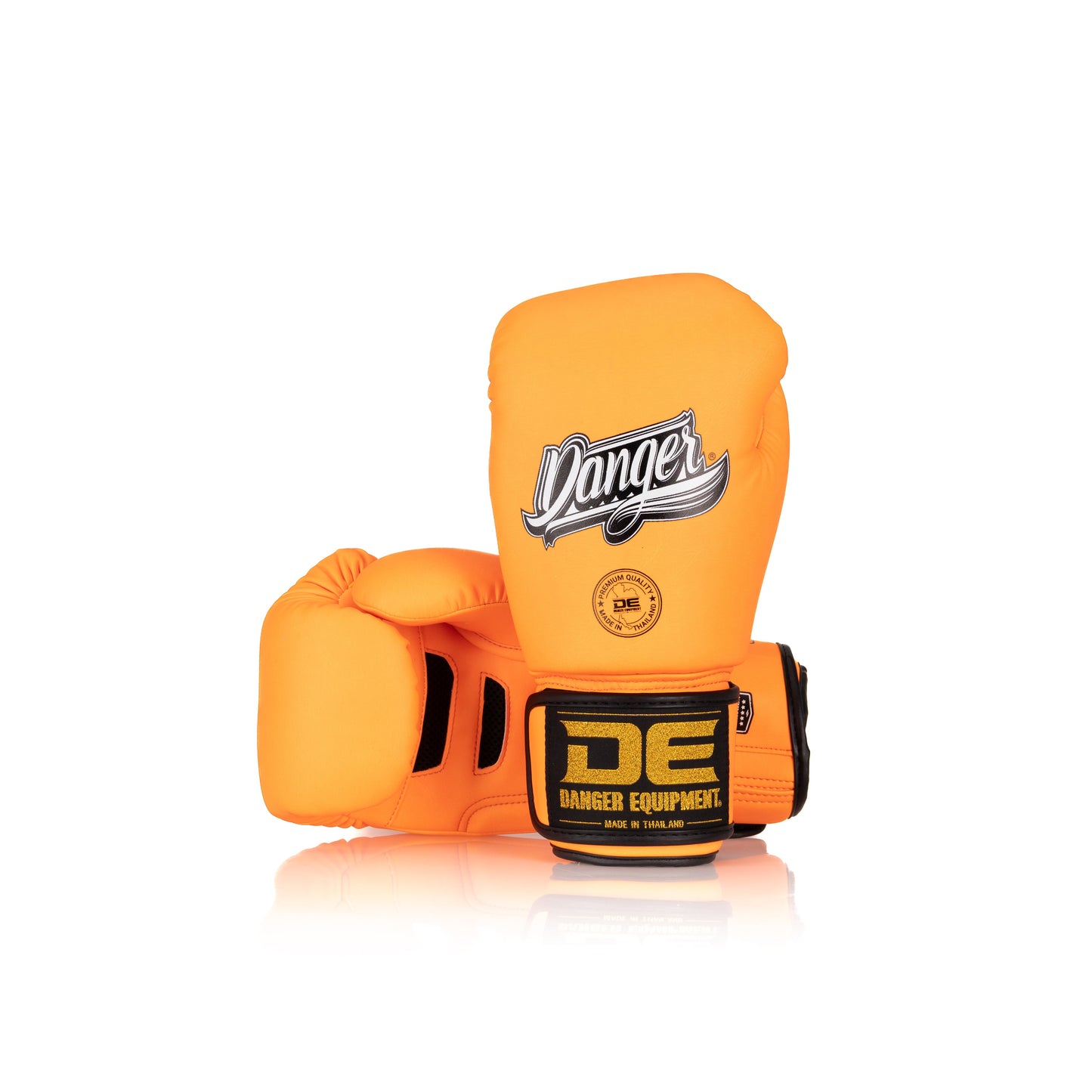 A collection of boxing and Muay Thai equipment including gloves, punching bag, and hand wrap made in Thailand, top bands such as Fightworld, Yuth, Danger, WBC, BKFC, Shinguards, Muay Thai, MMA Shorts and Equipments.