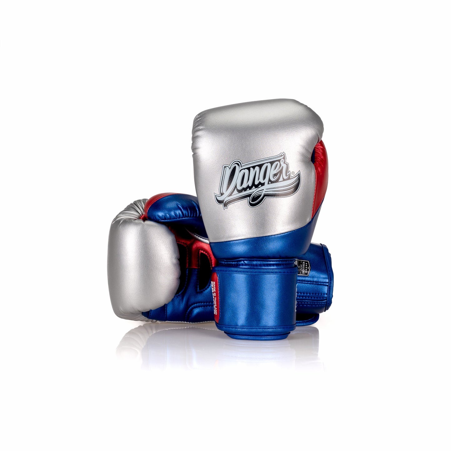 A collection of boxing and Muay Thai equipment including gloves, punching bag, and hand wrap made in Thailand, top bands such as Fightworld, Yuth, Danger, WBC, BKFC, Shinguards, Muay Thai, MMA Shorts and Equipments.
