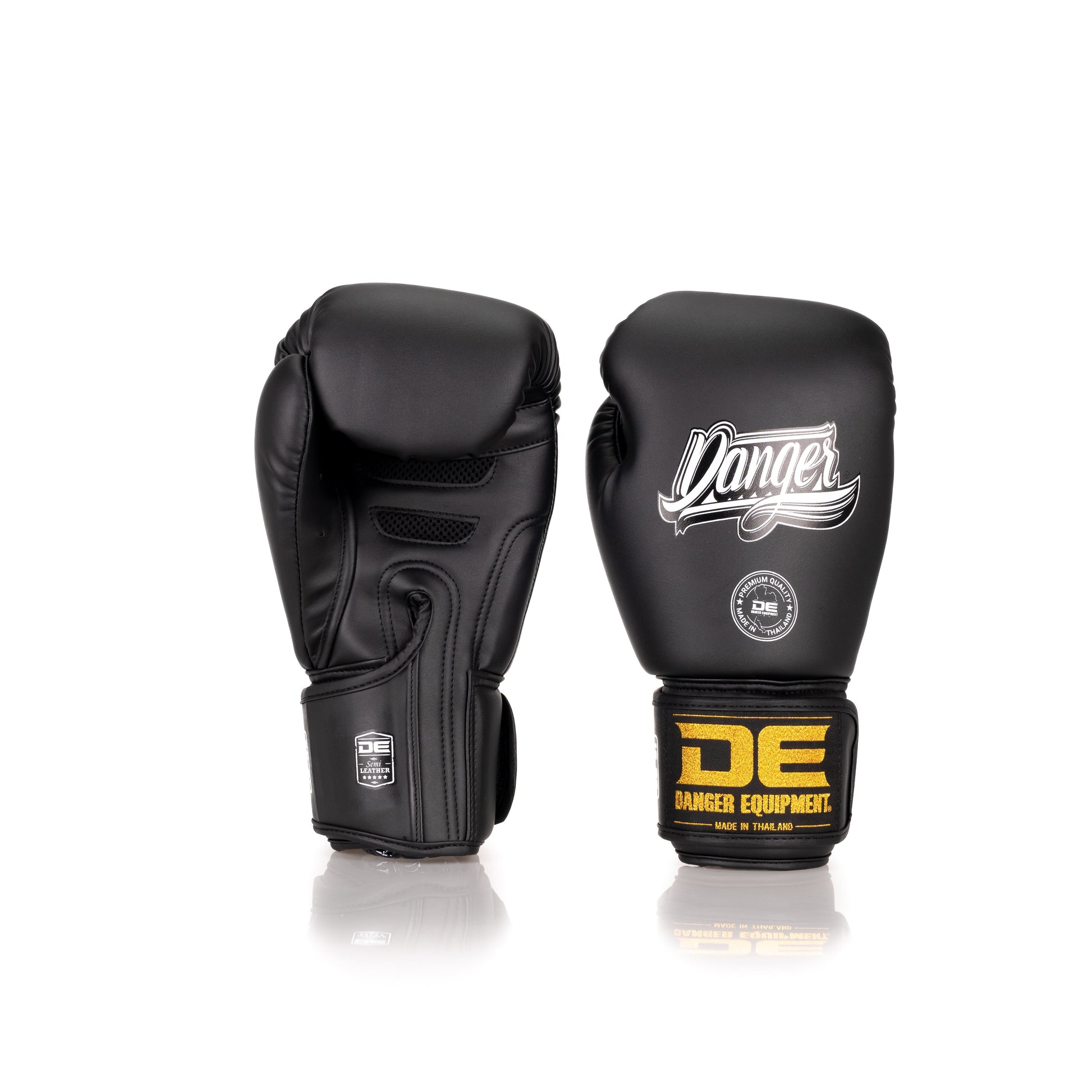 A collection of boxing and Muay Thai equipment including gloves, punching bag, and hand wrap made in Thailand, top bands such as Fightworld, Yuth, Danger, WBC, BKFC, Shinguards, Muay Thai, MMA Shorts and Equipments.