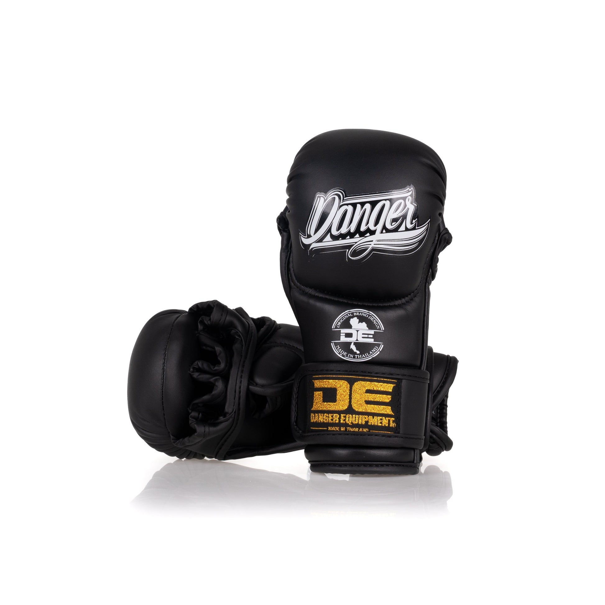 A collection of boxing and Muay Thai equipment including gloves, punching bag, and hand wrap made in Thailand, top bands such as Fightworld, Yuth, Danger, WBC, BKFC, Shinguards, Muay Thai, MMA Shorts and Equipments.