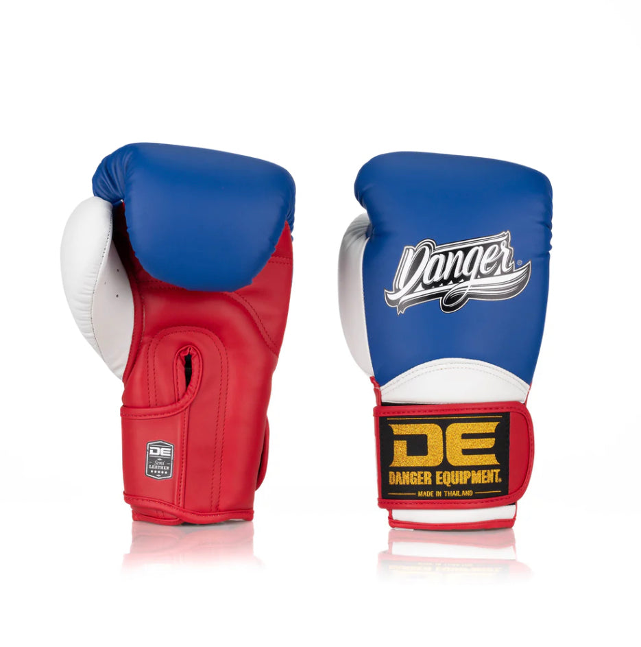 A collection of boxing and Muay Thai equipment including gloves, punching bag, and hand wrap made in Thailand, top bands such as Fightworld, Yuth, Danger, WBC, BKFC, Shinguards, Muay Thai, MMA Shorts and Equipments.