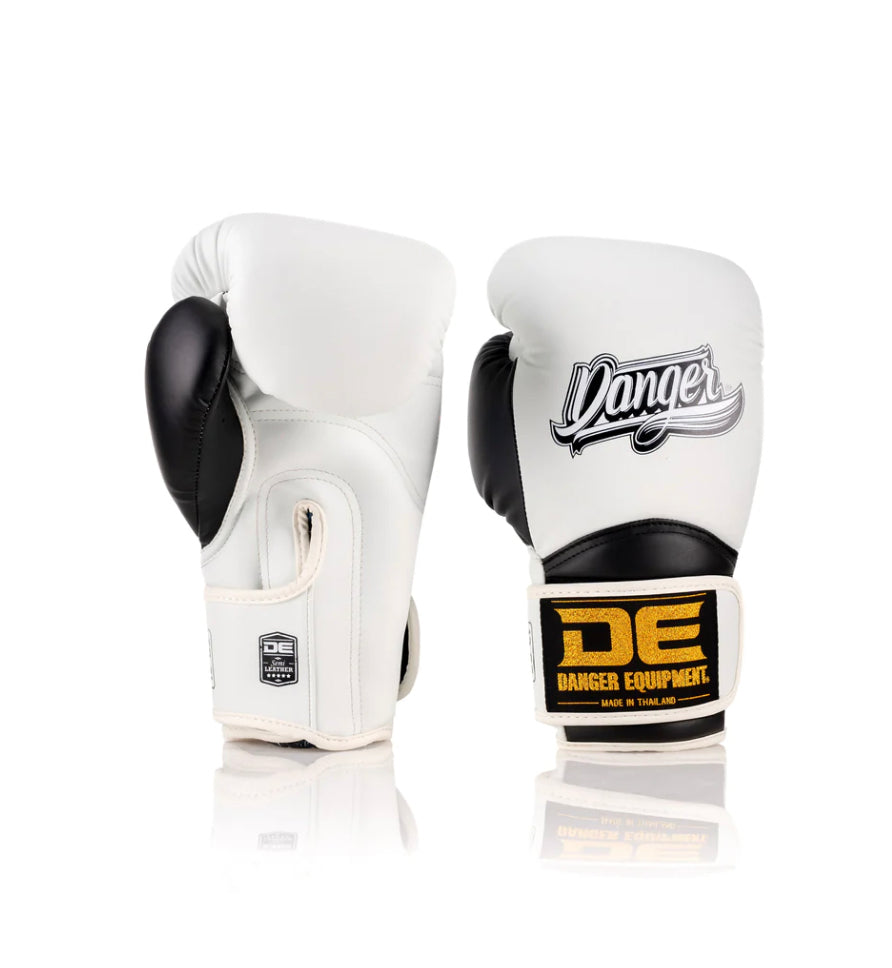 A collection of boxing and Muay Thai equipment including gloves, punching bag, and hand wrap made in Thailand, top bands such as Fightworld, Yuth, Danger, WBC, BKFC, Shinguards, Muay Thai, MMA Shorts and Equipments.