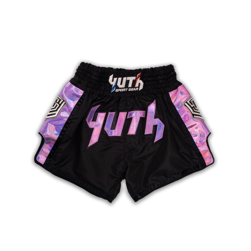 A collection of boxing and Muay Thai equipment including gloves, punching bag, and hand wrap made in Thailand, top bands such as Fightworld, Yuth, Danger, WBC, BKFC, Shinguards, Muay Thai, MMA Shorts and Equipments.