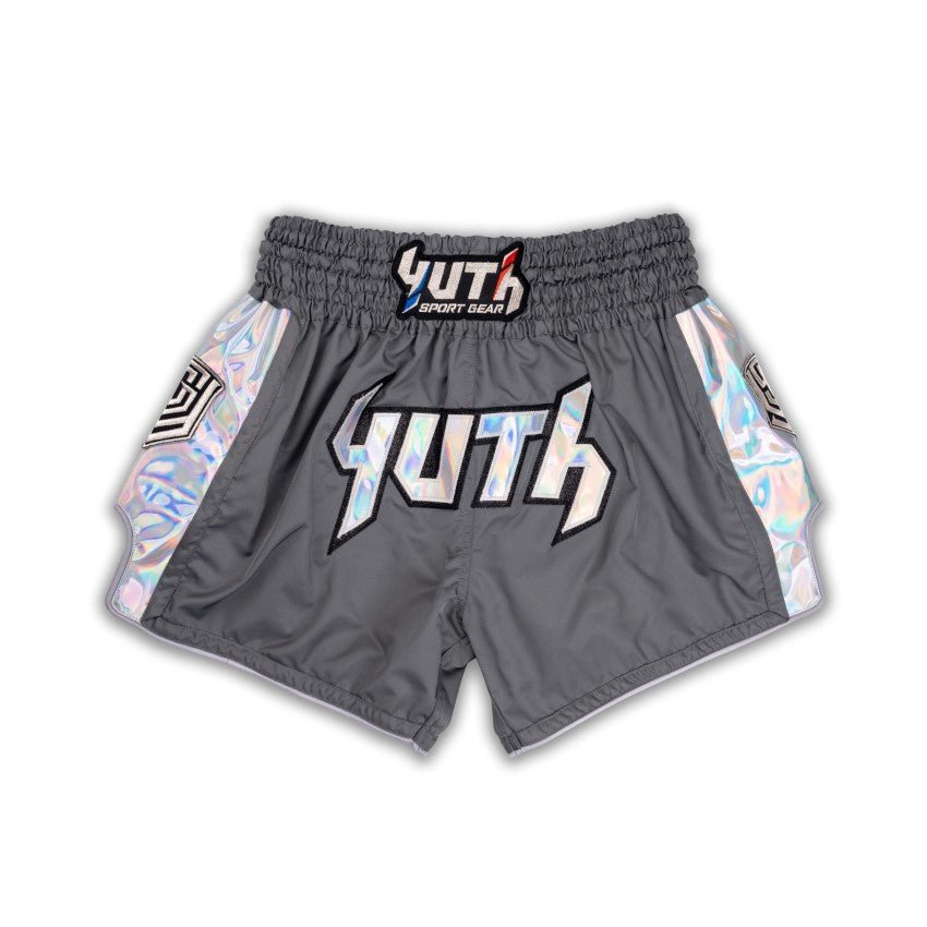 A collection of boxing and Muay Thai equipment including gloves, punching bag, and hand wrap made in Thailand, top bands such as Fightworld, Yuth, Danger, WBC, BKFC, Shinguards, Muay Thai, MMA Shorts and Equipments.