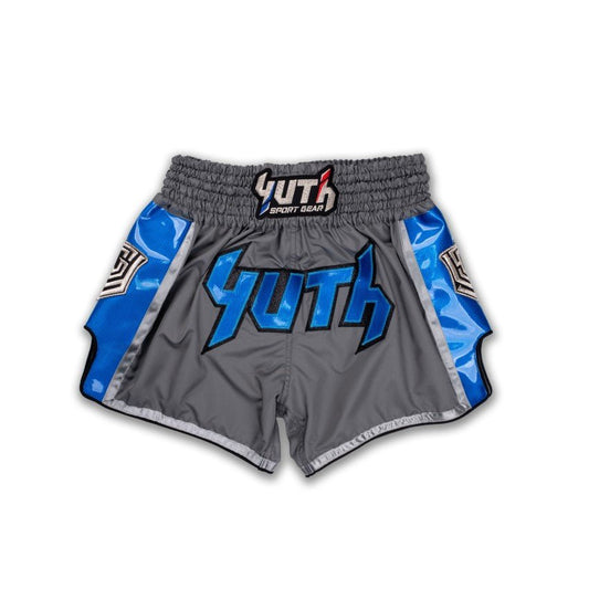 A collection of boxing and Muay Thai equipment including gloves, punching bag, and hand wrap made in Thailand, top bands such as Fightworld, Yuth, Danger, WBC, BKFC, Shinguards, Muay Thai, MMA Shorts and Equipments.